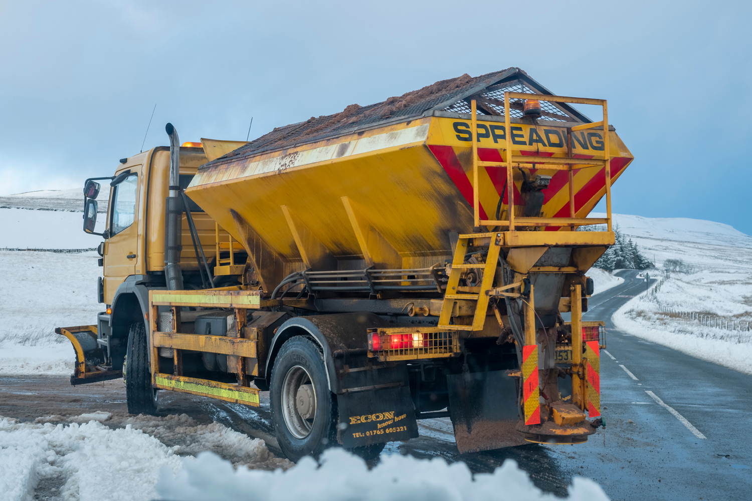 Lancashire County Council Winter Gritting Service